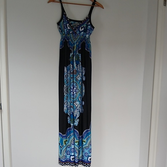 bailey blue | Dresses | Bailey Blue Maxi Dress Euc Large | Poshmark